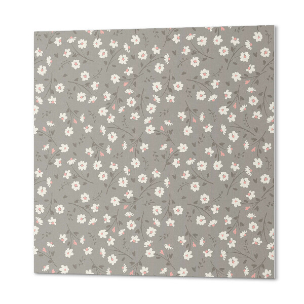 Vinyl tiles Flower pattern