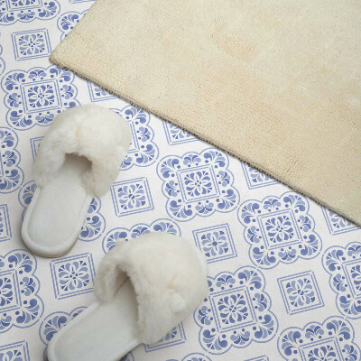 Self adhesive vinyl floor tiles Elegant decorative pattern