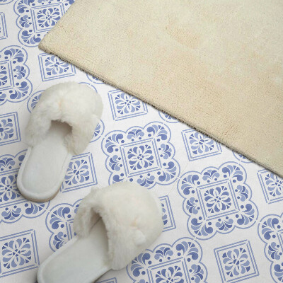 Self adhesive vinyl floor tiles Elegant decorative pattern