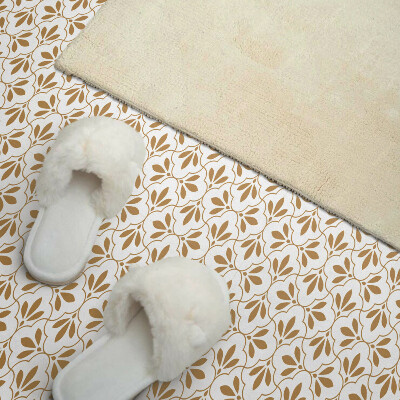 Vinyl tiles Exquisite plant pattern