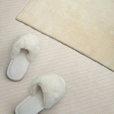 Vinyl tiles Herringbone motif