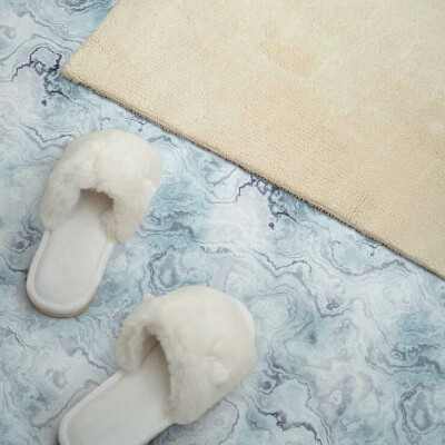 Self adhesive vinyl floor tiles Modern marble design