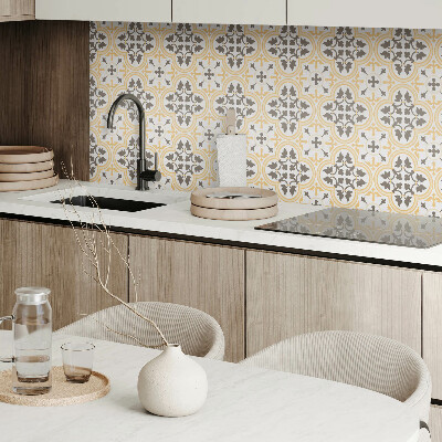 Self adhesive vinyl floor tiles Vegetation