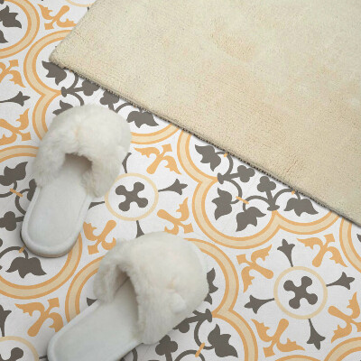 Self adhesive vinyl floor tiles Vegetation