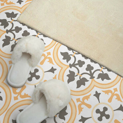 Self adhesive vinyl floor tiles Vegetation