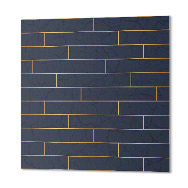 Vinyl tiles Raw brick motif in industrial style
