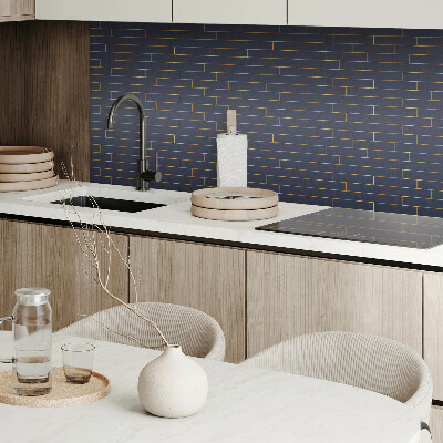 Vinyl tiles Raw brick motif in industrial style