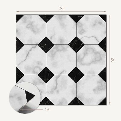 Pvc wall panels Stylish shapes in geometry