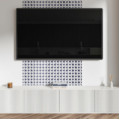 Self adhesive vinyl floor tiles Elegant pattern with geometric shapes