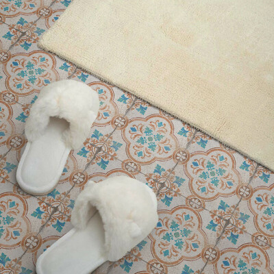 Pvc wall panels Flower decoration