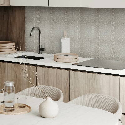 Vinyl tiles Geometric motifs with floral inspiration