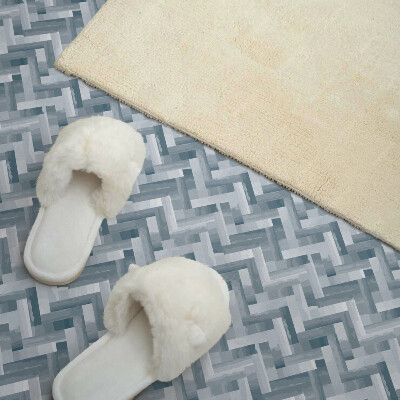 Pvc wall panels Zigzag striped motif