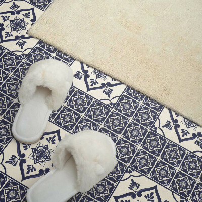Vinyl tiles Floristic inspirations in an artistic version