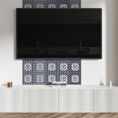 Vinyl tiles Floristic inspirations in an artistic version