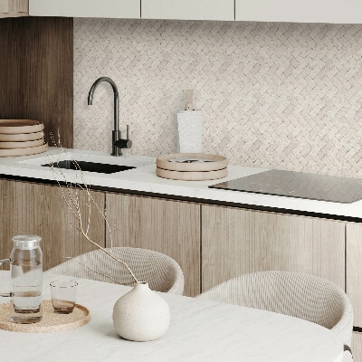 Pvc wall panels Herringbone motif in an elegant style