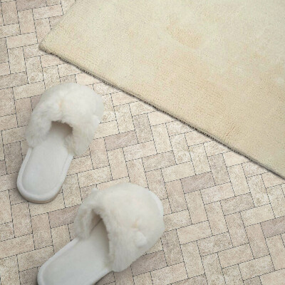 Pvc wall panels Herringbone motif in an elegant style