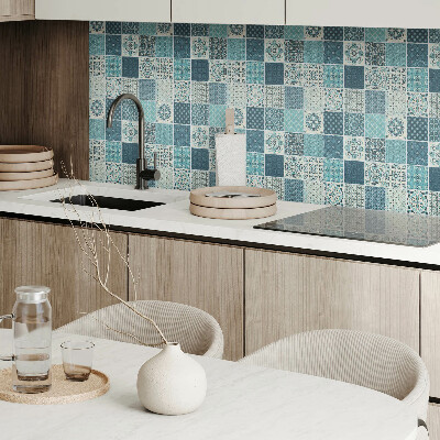 Vinyl tiles Geometry in mosaic patterns
