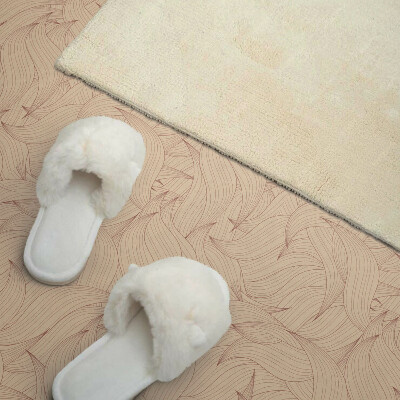 Vinyl tiles Wavy lines motif