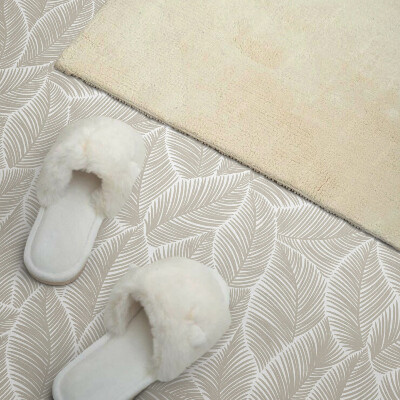 Pvc wall panels A leaf motif in a harmonious combination