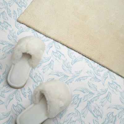 Pvc wall panels Floral leaf pattern