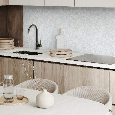 Pvc wall panels Floral leaf pattern