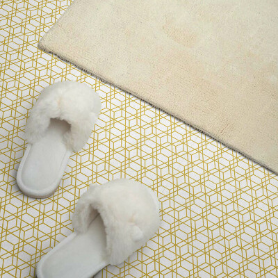 Self adhesive vinyl floor tiles Harmony of regular shapes in design