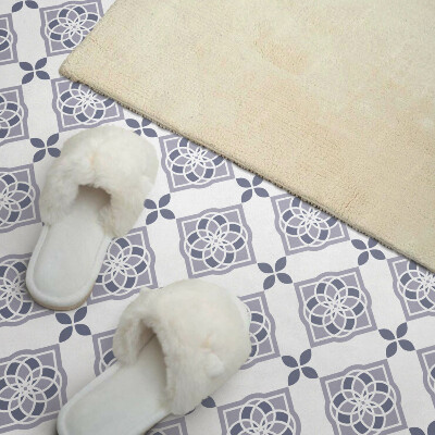 Vinyl tiles Modern geometric rhombus pattern