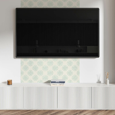Vinyl tiles Floral pattern