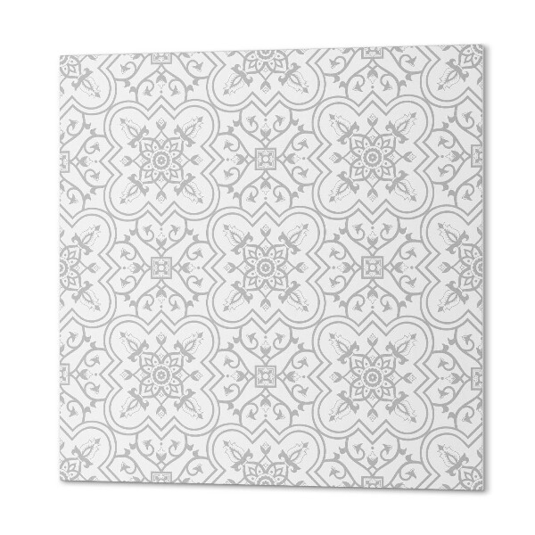Vinyl tiles Ornaments in a floral motif