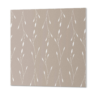 Vinyl tiles A plant pattern in a gentle style