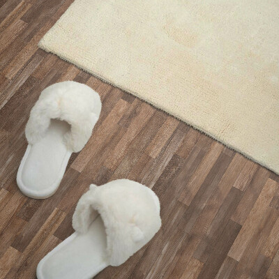 Self adhesive vinyl floor tiles Wooden floor motif