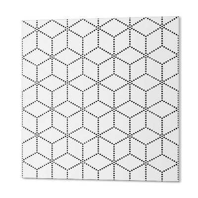 Vinyl tiles Hexagonal style dot pattern