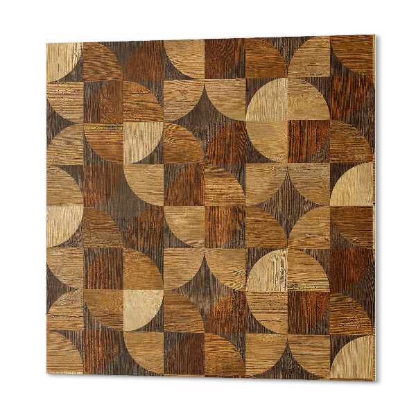 Vinyl tiles Geometry in the shape of natural wood