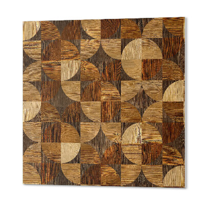 Vinyl tiles Geometry in the shape of natural wood