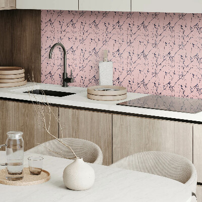 Self adhesive vinyl floor tiles An elegant abstract marble pattern