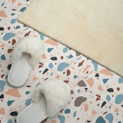 Vinyl tiles Stone detail motif