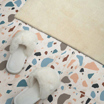 Vinyl tiles Stone detail motif