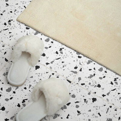 Self adhesive vinyl floor tiles Abstract stone motifs