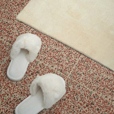 Self adhesive vinyl floor tiles Abstracts in shades of stones