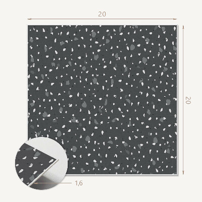Pvc wall panels A motif with subtle spots