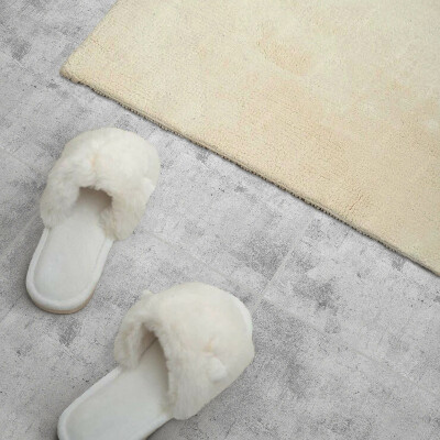 Vinyl tiles Raw concrete pattern
