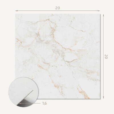 Pvc wall panels Stylish marble pattern