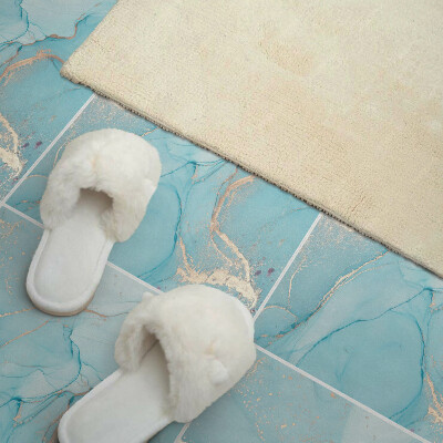 Vinyl tiles Dynamic pattern in an abstract style
