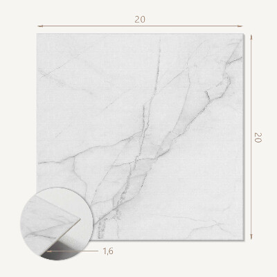 Self adhesive vinyl floor tiles Exquisite marble design