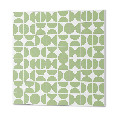 Self adhesive vinyl floor tiles Stylish pattern of round shapes