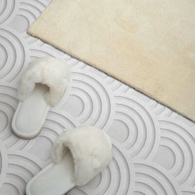Vinyl tiles Curvy patterns