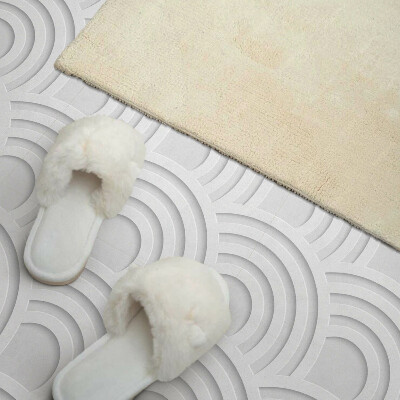 Vinyl tiles Curvy patterns