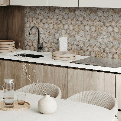 Self adhesive vinyl floor tiles Wood grain pattern in an elegant version