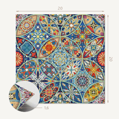 Pvc wall panels Symmetrical mosaic patterns