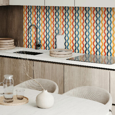 Pvc wall panels Waves in a dynamic composition